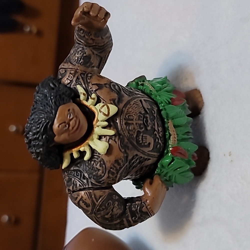 Disney Moana Maui Demigod NO Hook 4" Figure